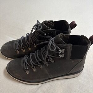 Forsake Davos High Gunmetal Grey Men's Waterproof Premium Leather Boot Size 10